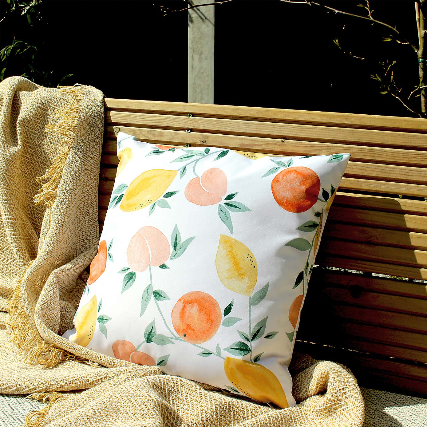 Les Fruits Mulitcoloured Outdoor Cushion