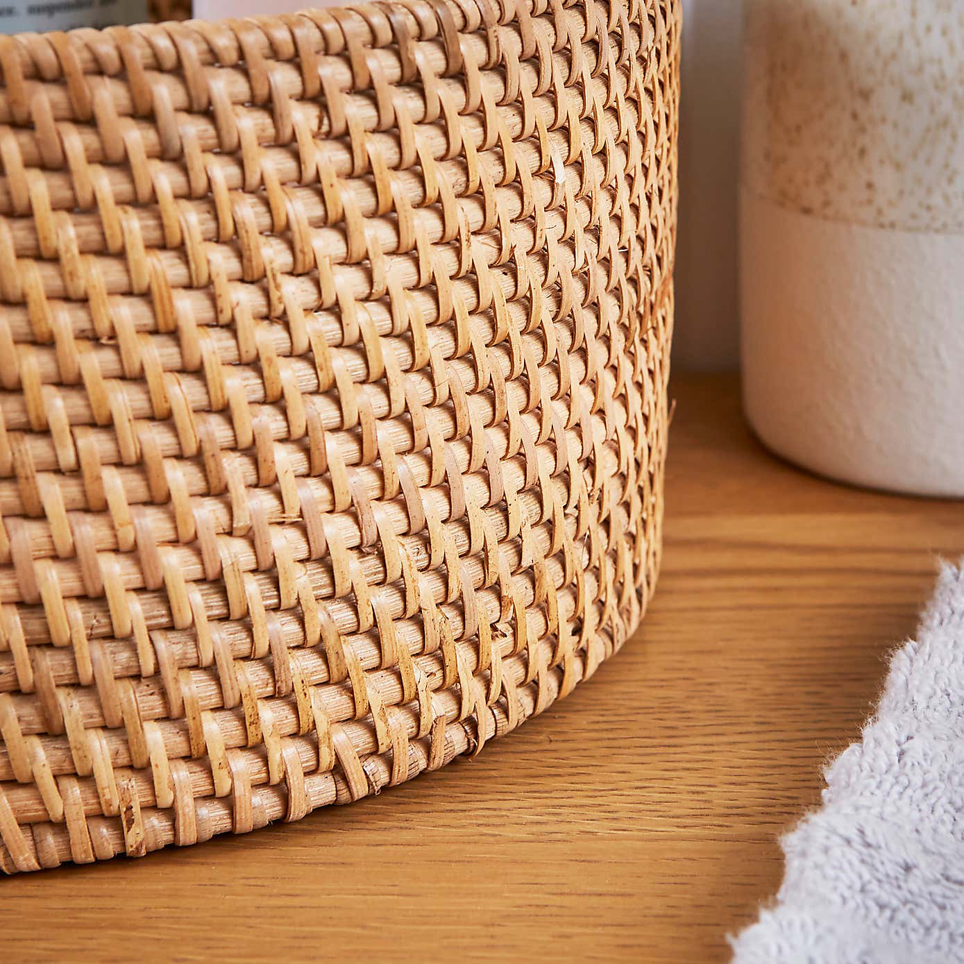 Rattan Round Basket