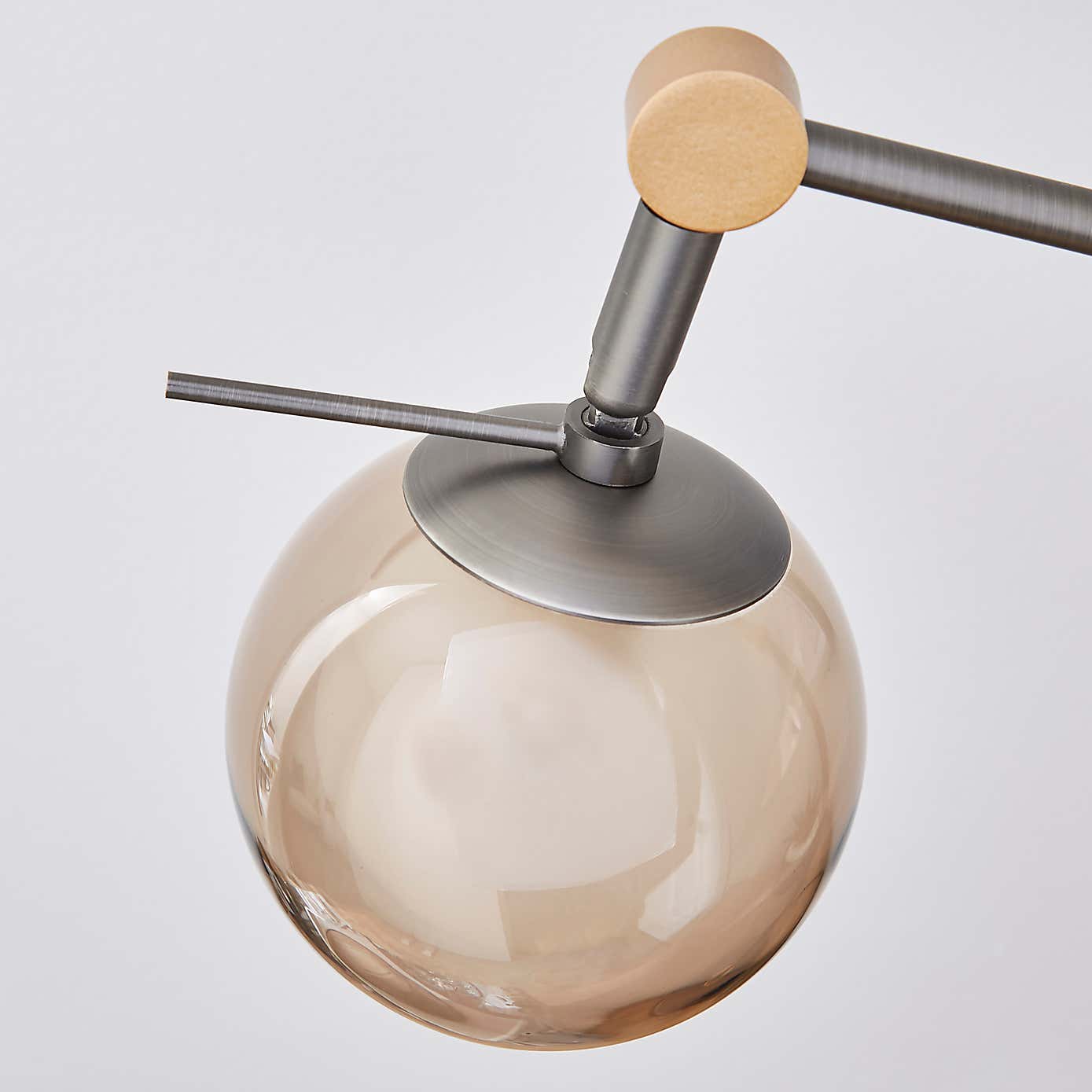 Molecular Industrial Metal Table Lamp