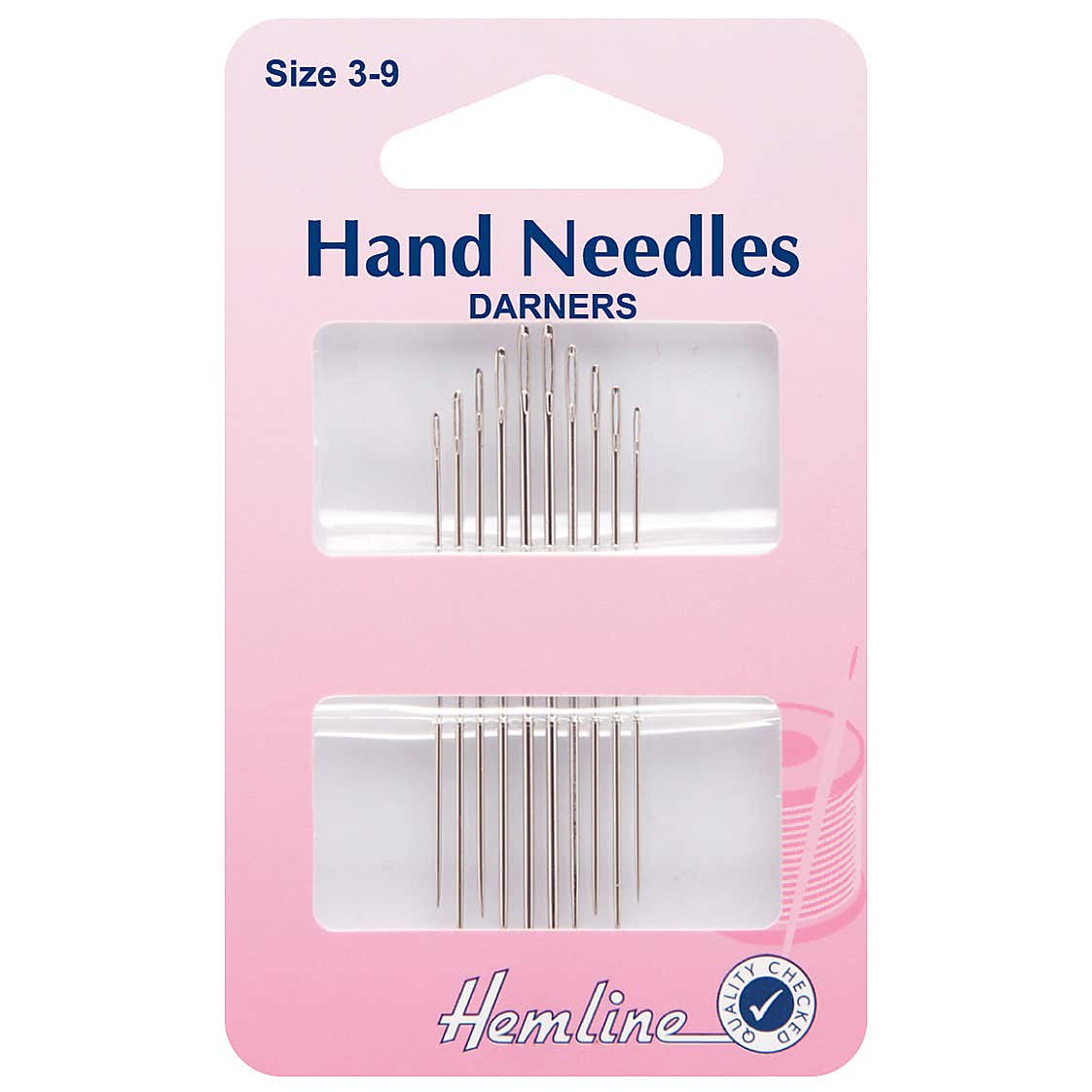 Hemline Darners 3-9 Hand Needles