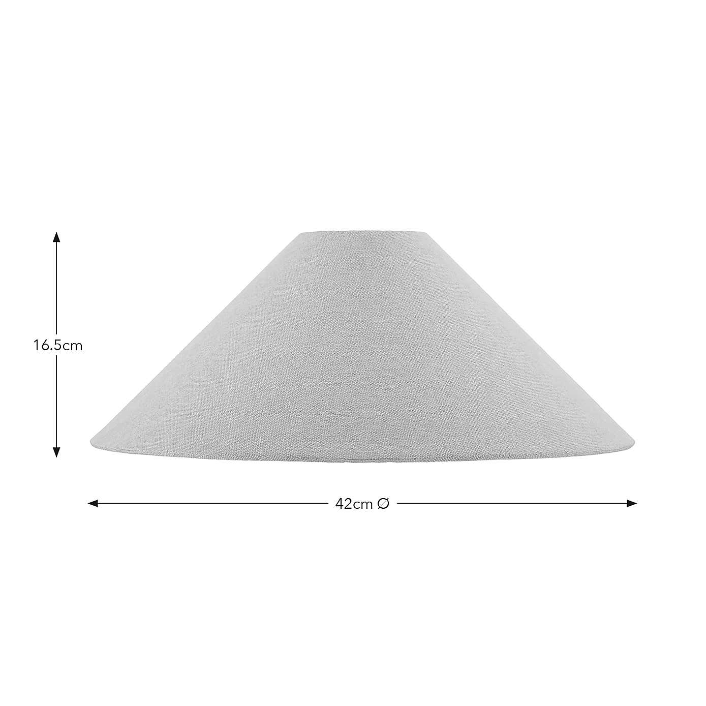 Churchgate Ashby Conical Extreme Empire Easy Fit Lamp Shade