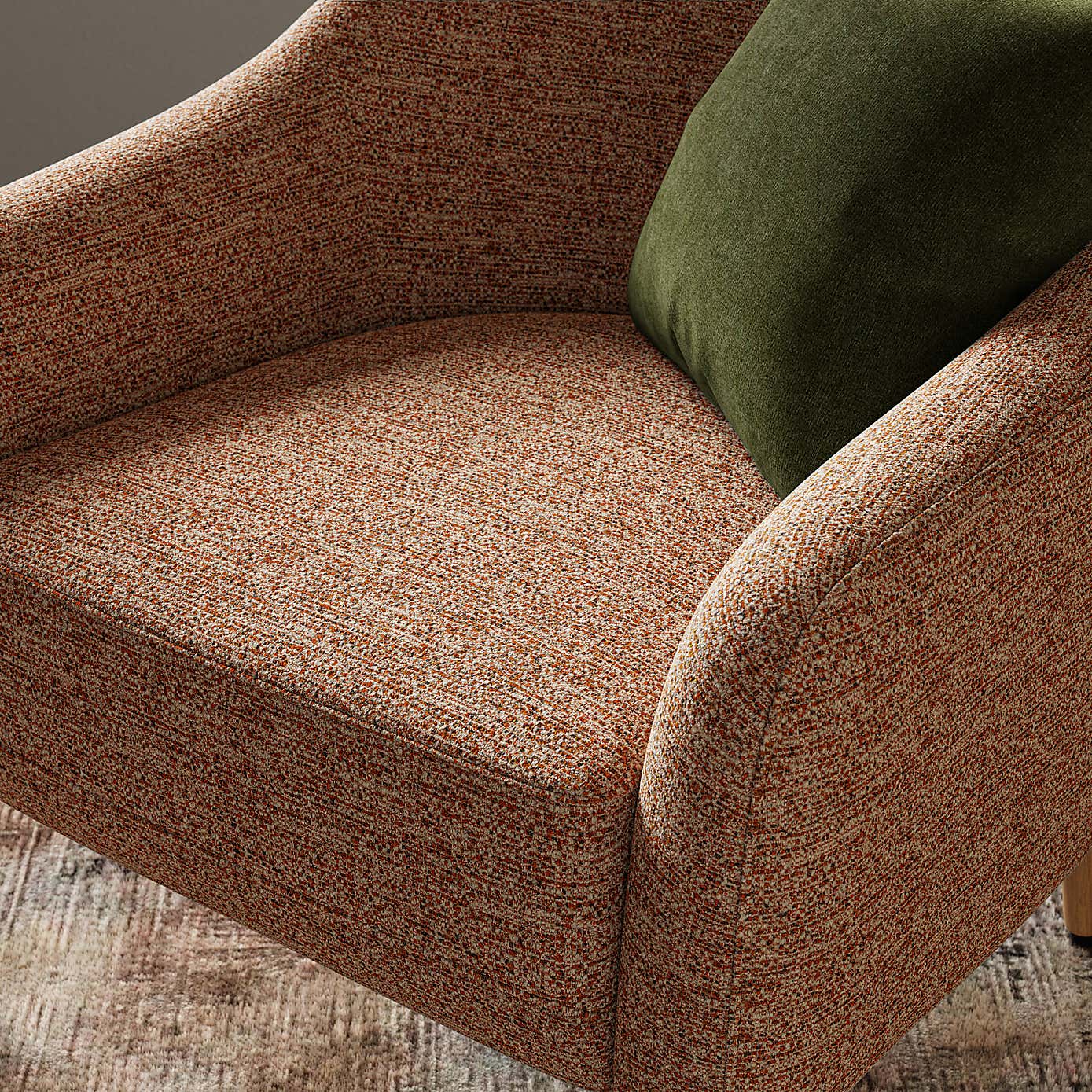 Kaspar Luxe Boucle Tub Chair