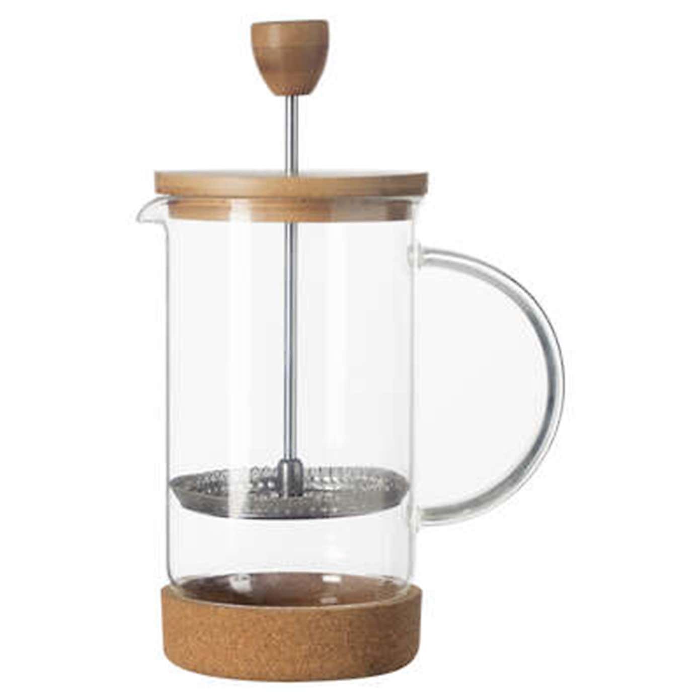 Bamboo & Glass 600ml Cafetiere
