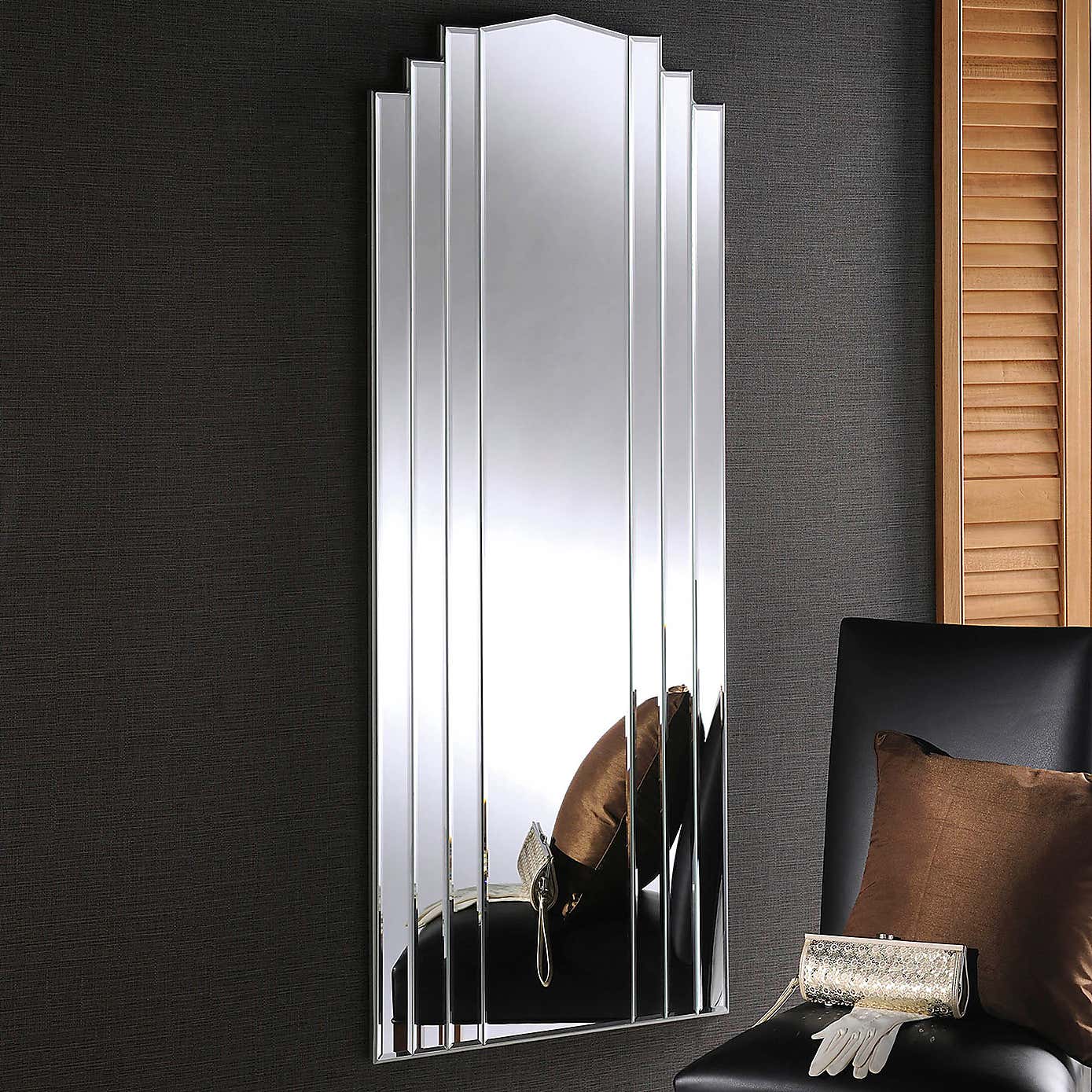 Yearn Bevelled Rectangle Full Length Wall Mirror