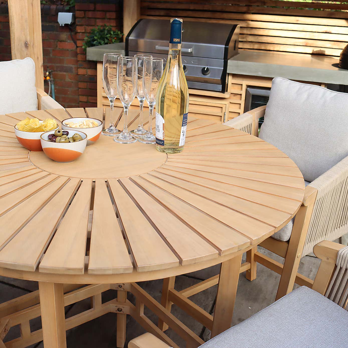 Roma 4 Seater Bar Set