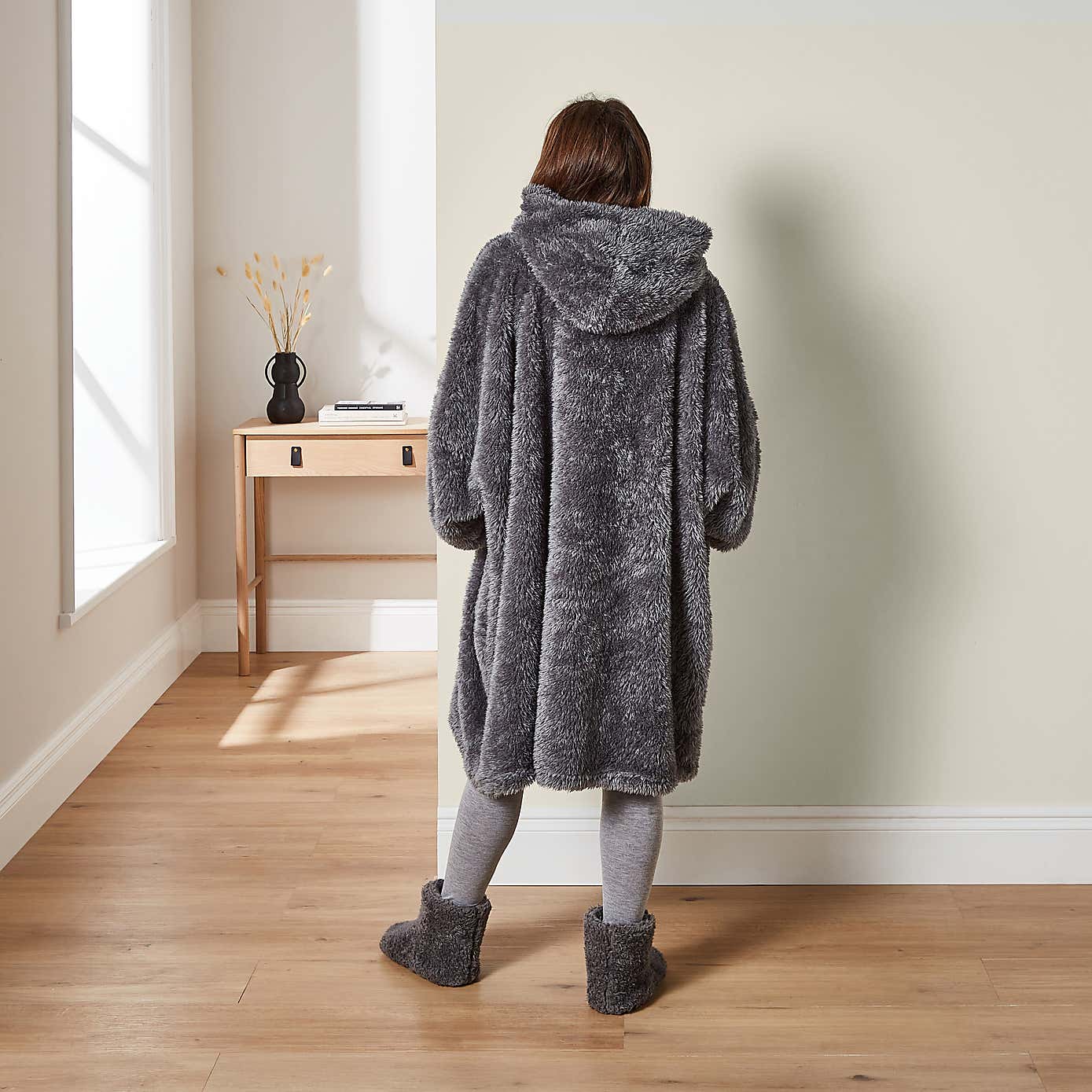 Teddy Oversized Blanket Hoodie