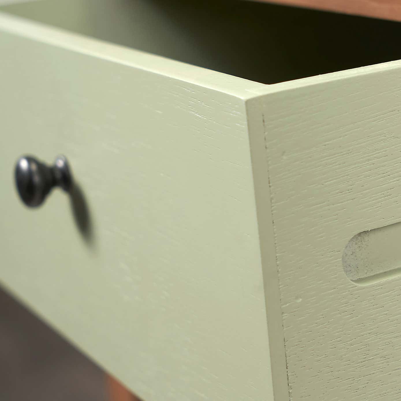 Loft Pine Wood 3 Drawer Desk