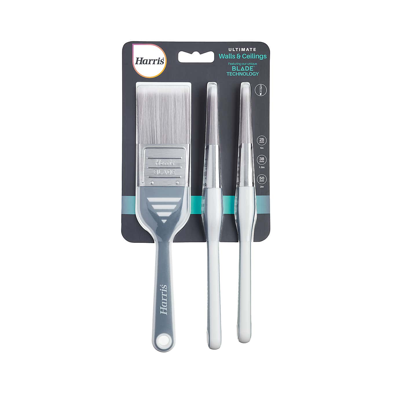 Harris Ultimate 3 Pack Wall & Ceiling Blade Paint Brushes