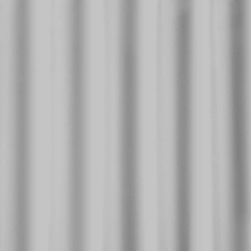 Silver Shower Curtain