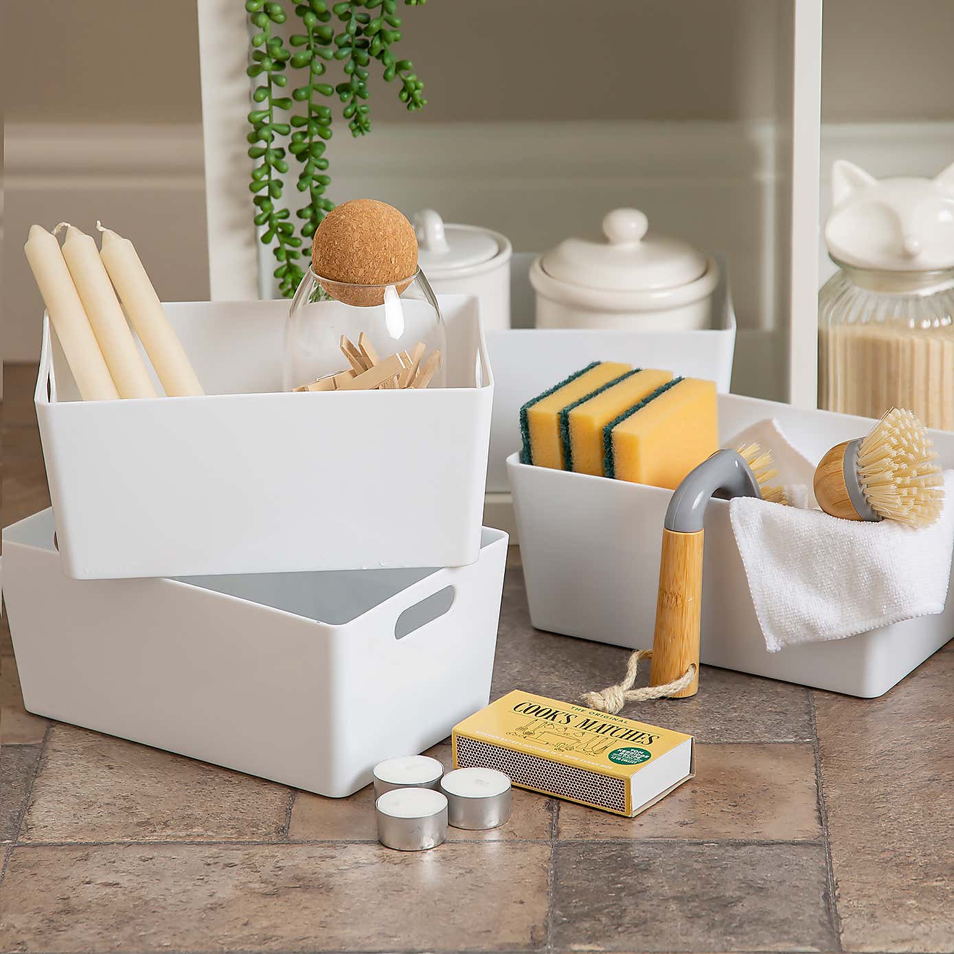 Wham Studio Set of 4 Storage Baskets