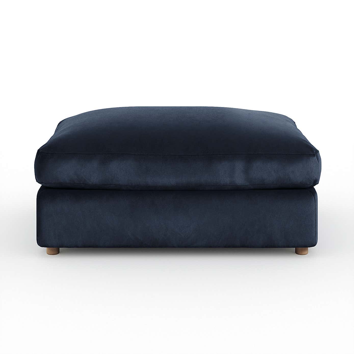 Full Circle Austin Cosy Velvet Modular Footstool