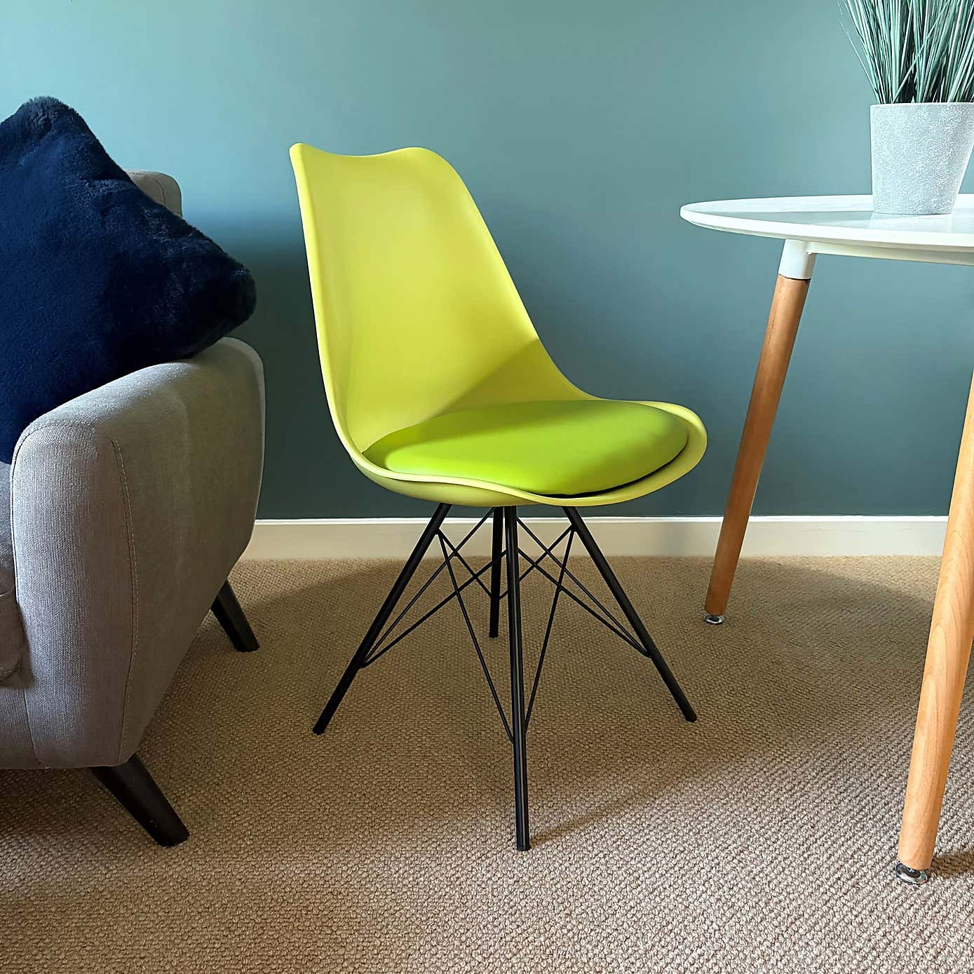 Fusion Living Soho Plastic Dining Chair