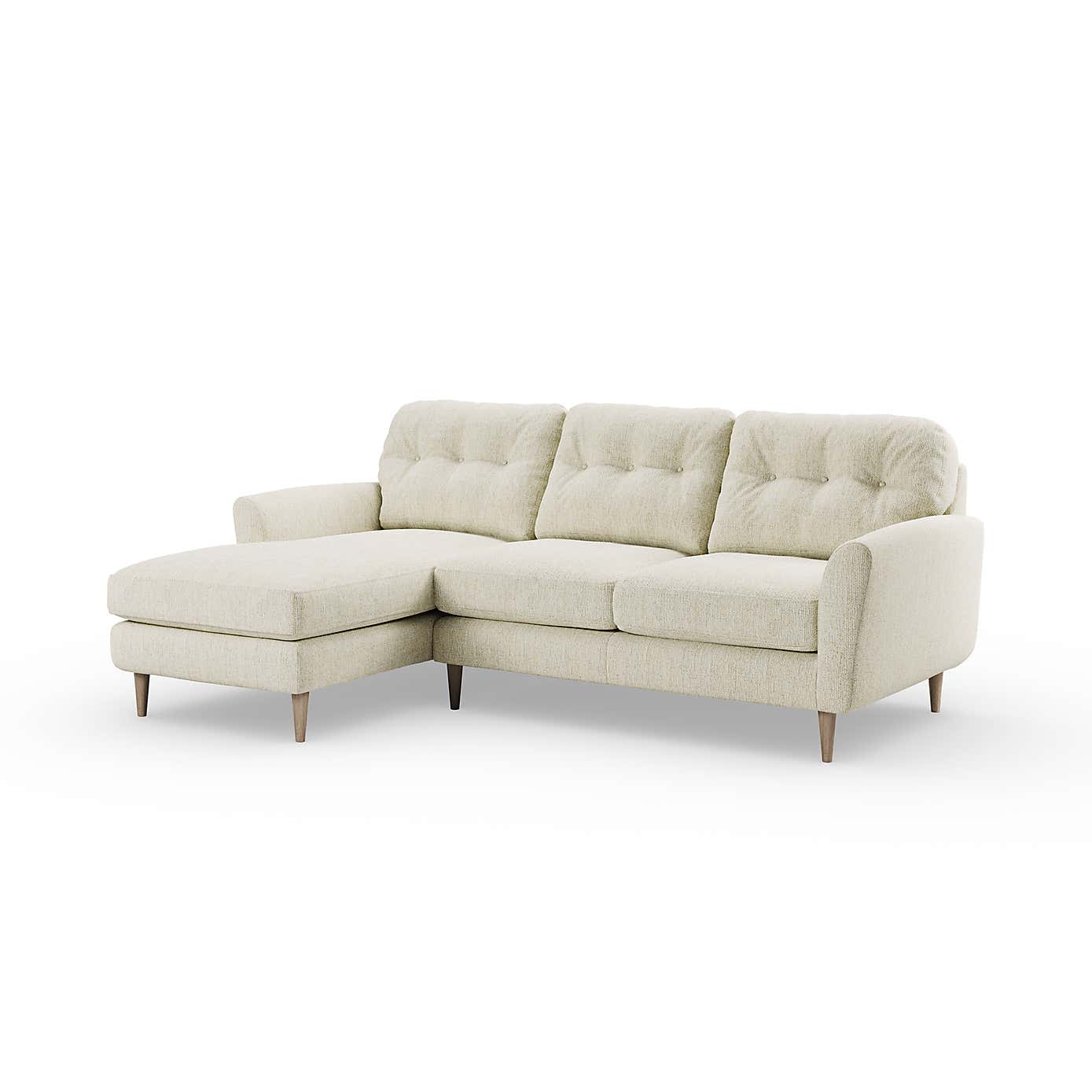 Sven Chunky Chenille Large Corner Chaise Sofa