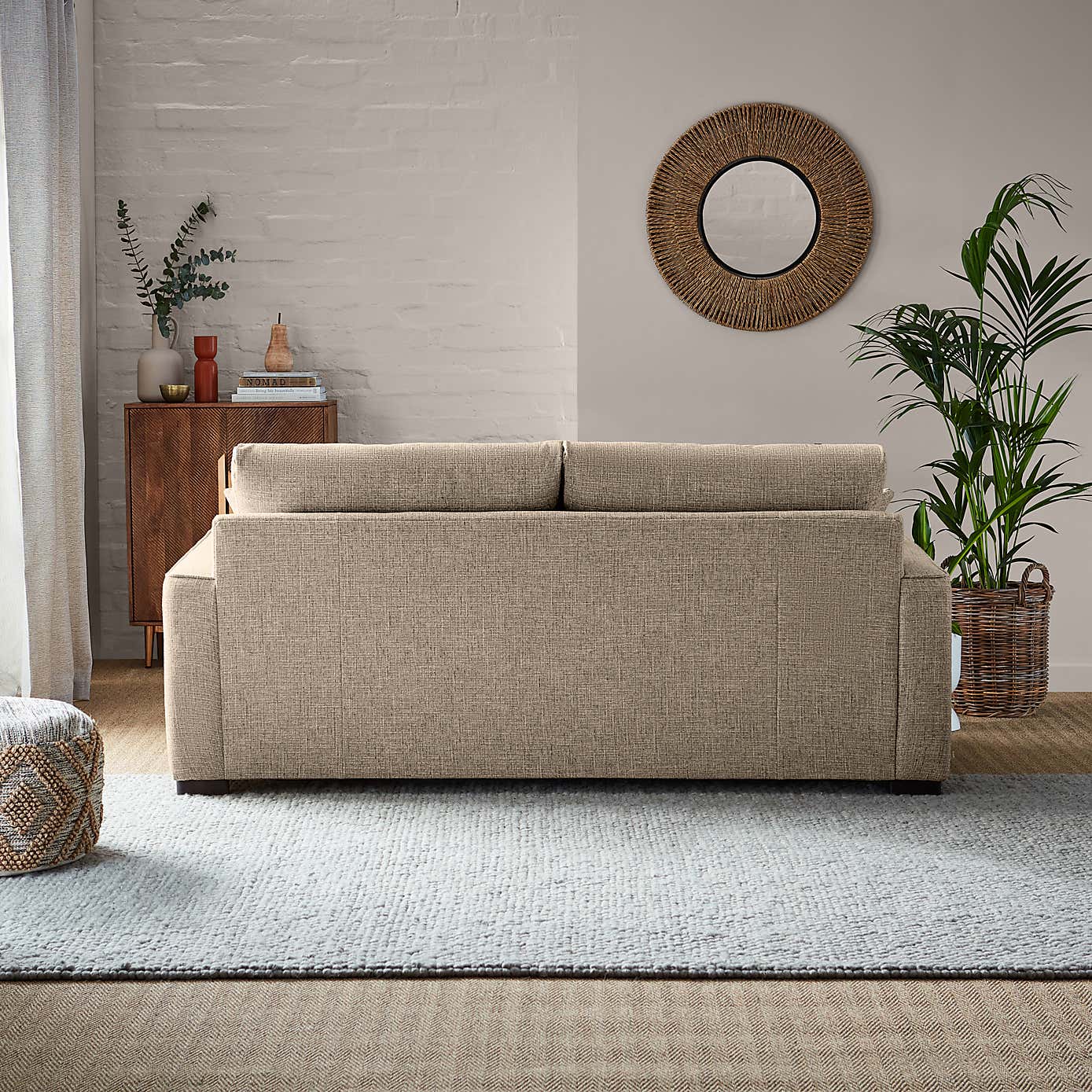 Carson Chunky Multi Weave 3 Seater Sofa