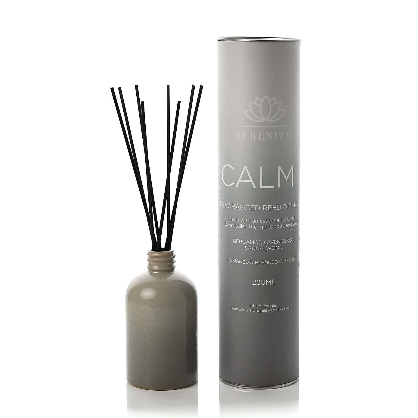 Serenity Ceramic Calm 220ml Reed Diffuser