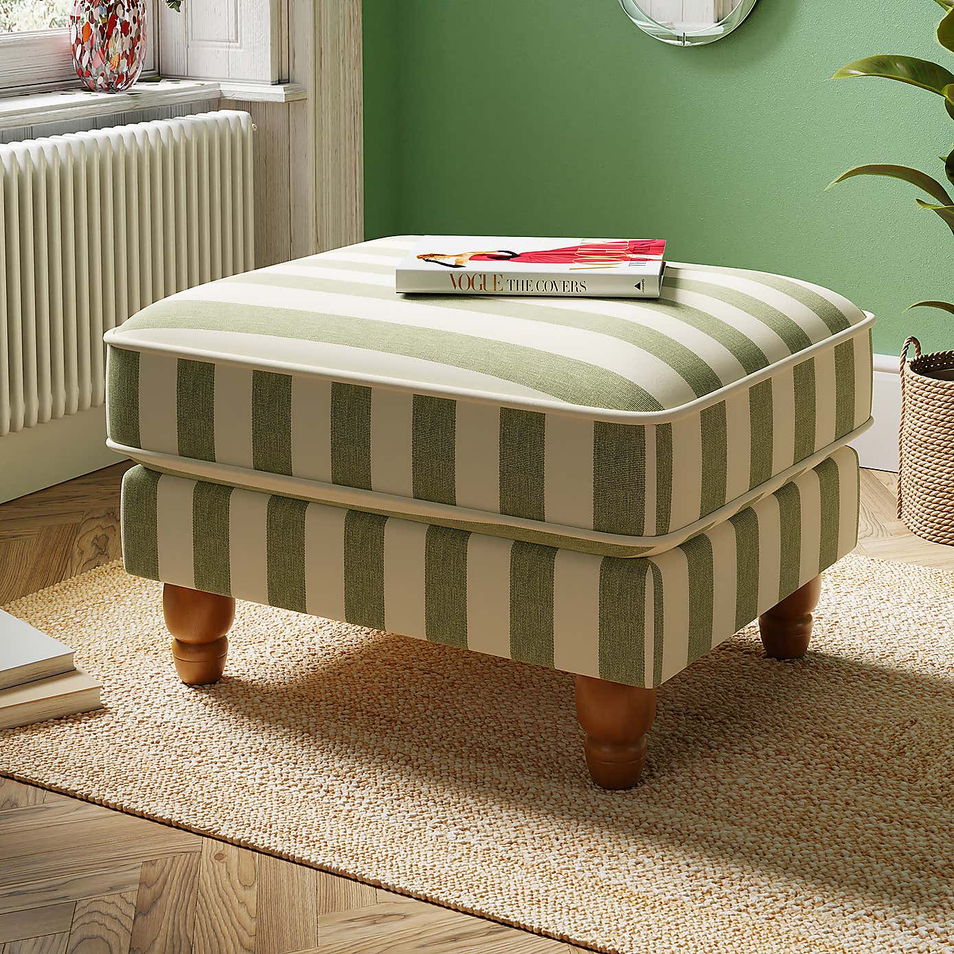 Woven Stripe Fabric Sample