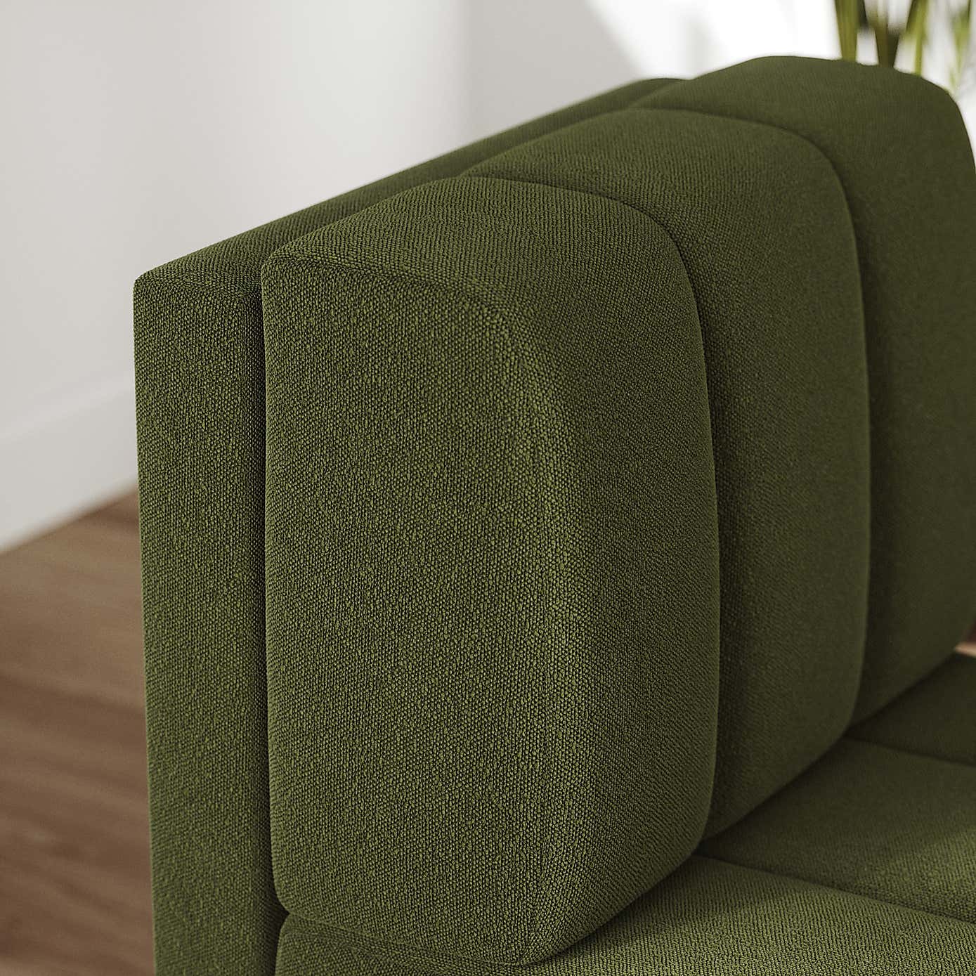 Amali Small Dining Bench, Boucle