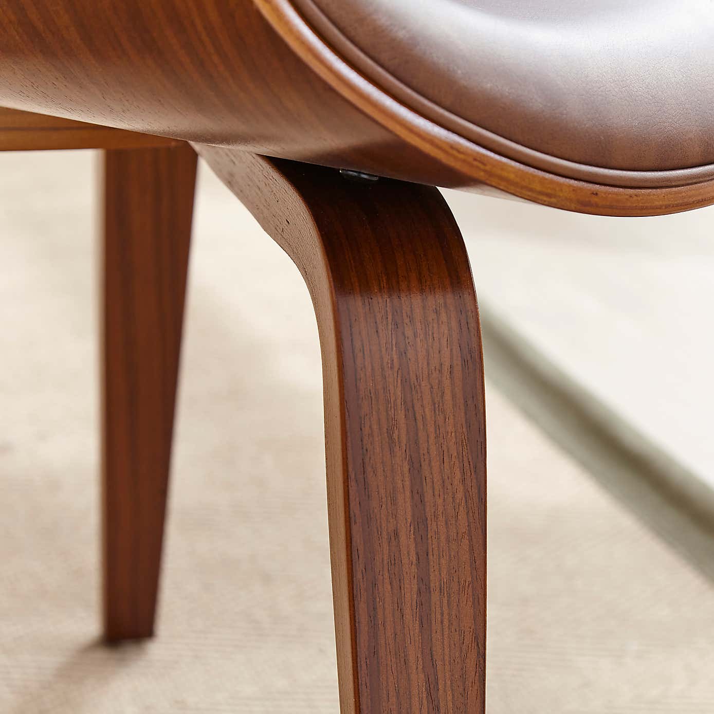 Modena Dining Chair, Faux Leather