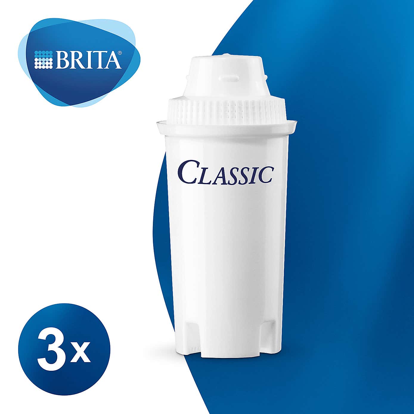 Brita Classic 3 Pack of Filter Cartridges