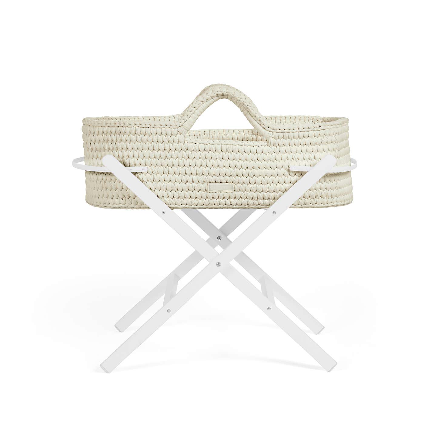 Ickle Bubba Nova Moses Basket & White Stand