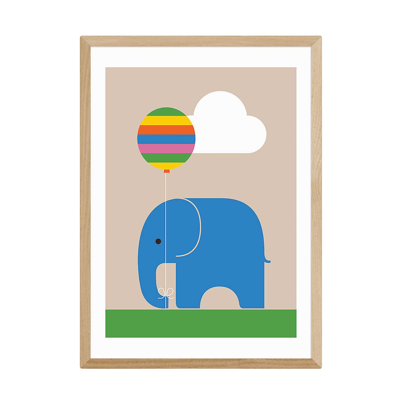East End Prints Elephant Print