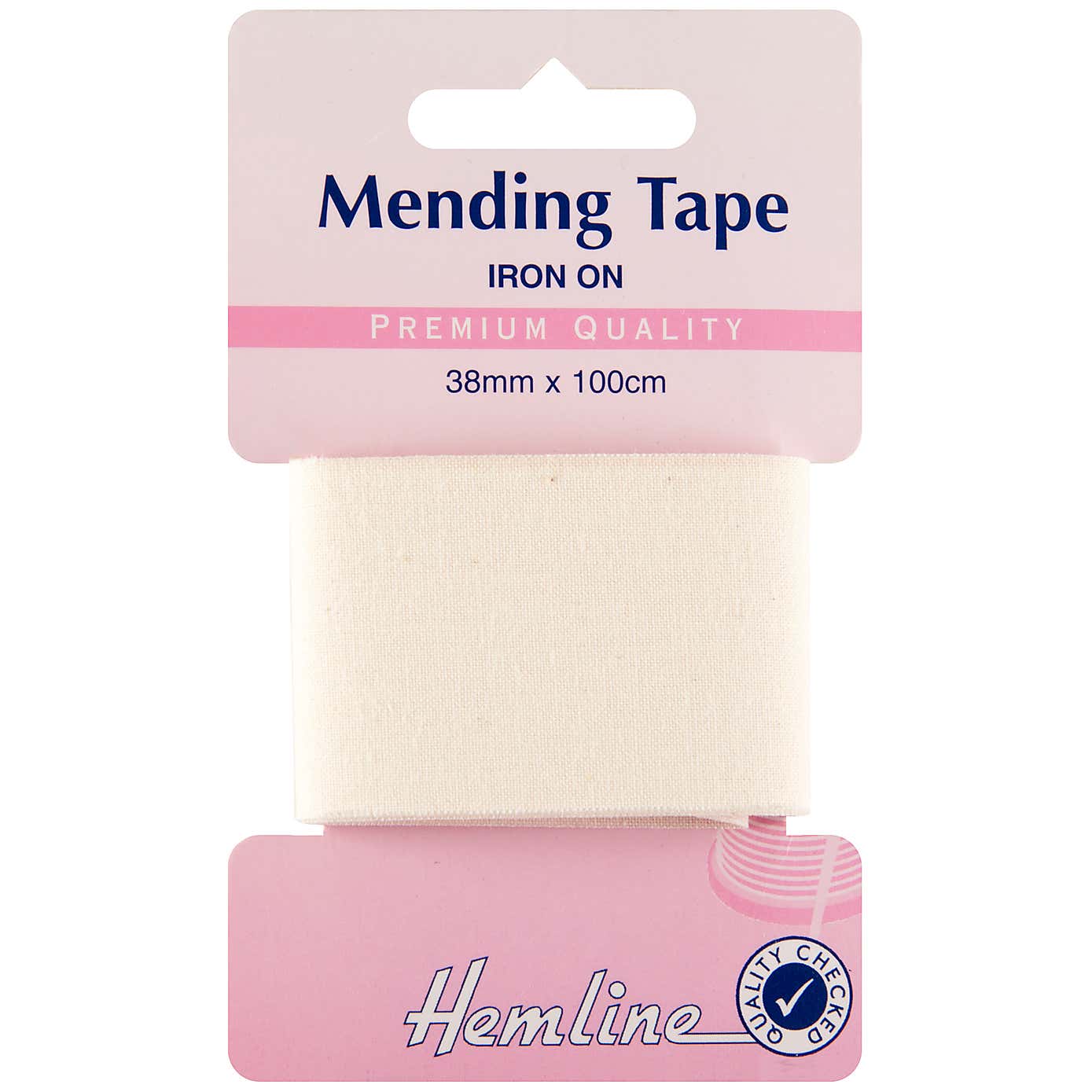 Hemline Off-White Iron-On Tape