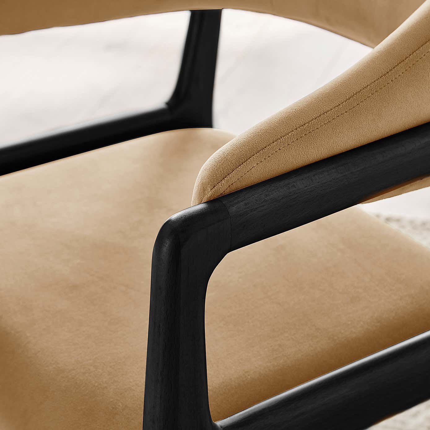 Hugh Dining Chair, Velvet