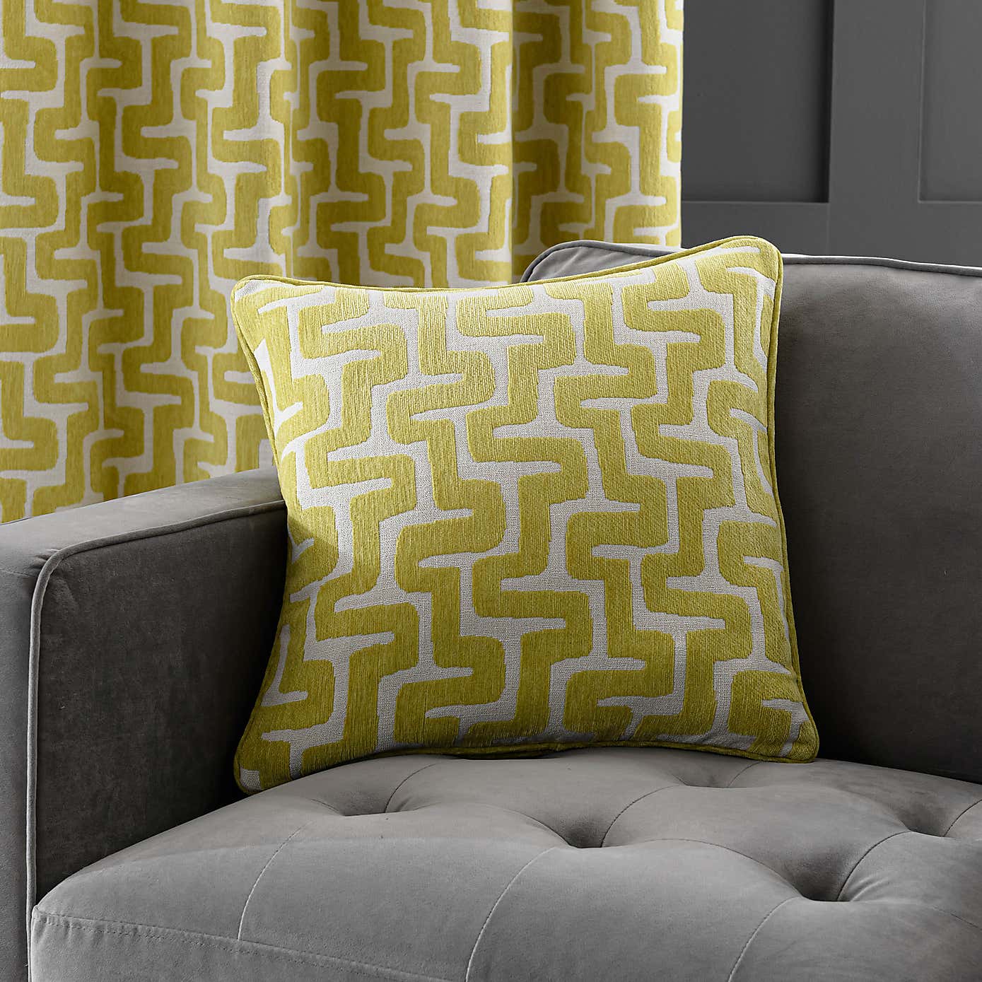 Sonora Chenille Eyelet Curtains