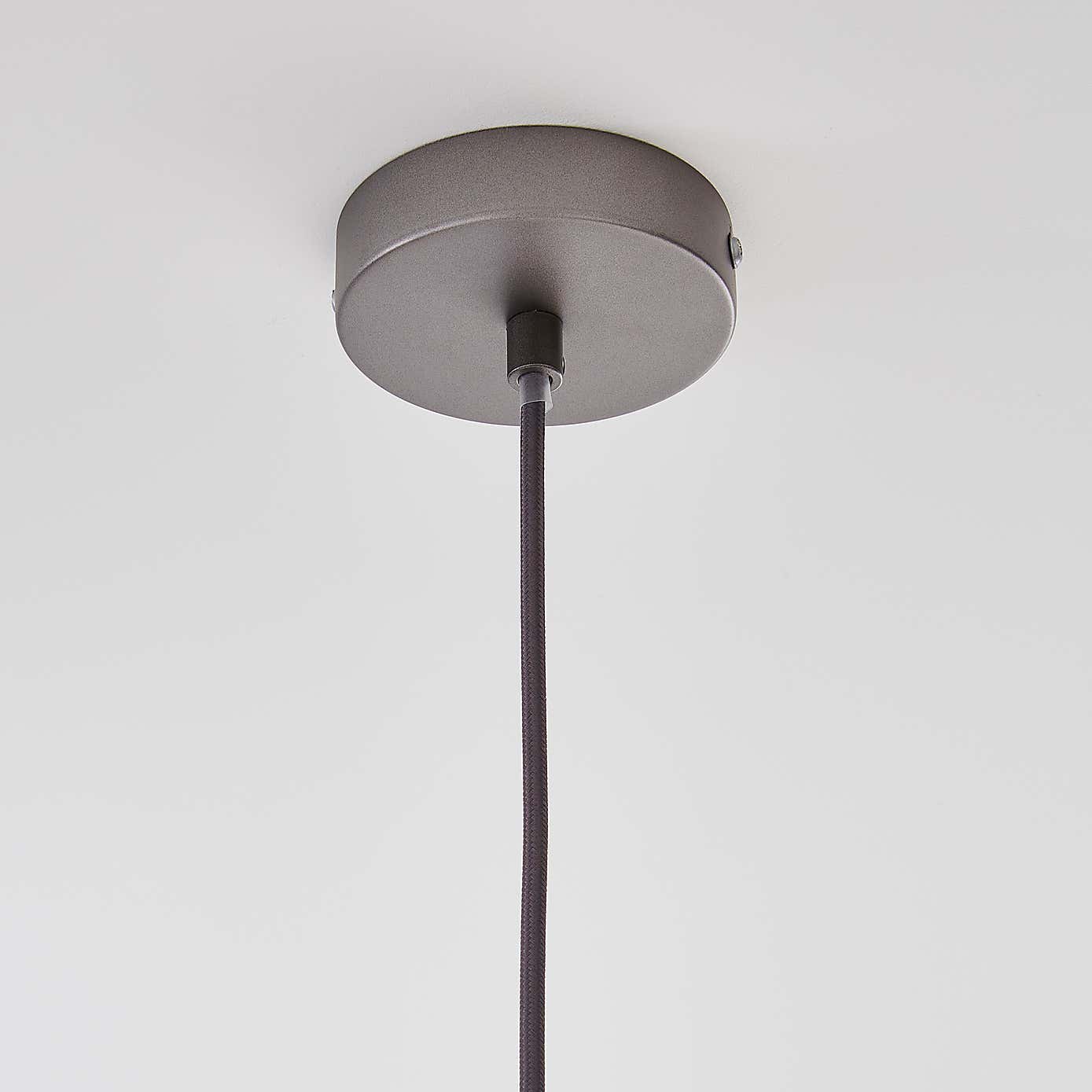 Alexis Glass 1 Light Pendant Ceiling Fitting 20cm