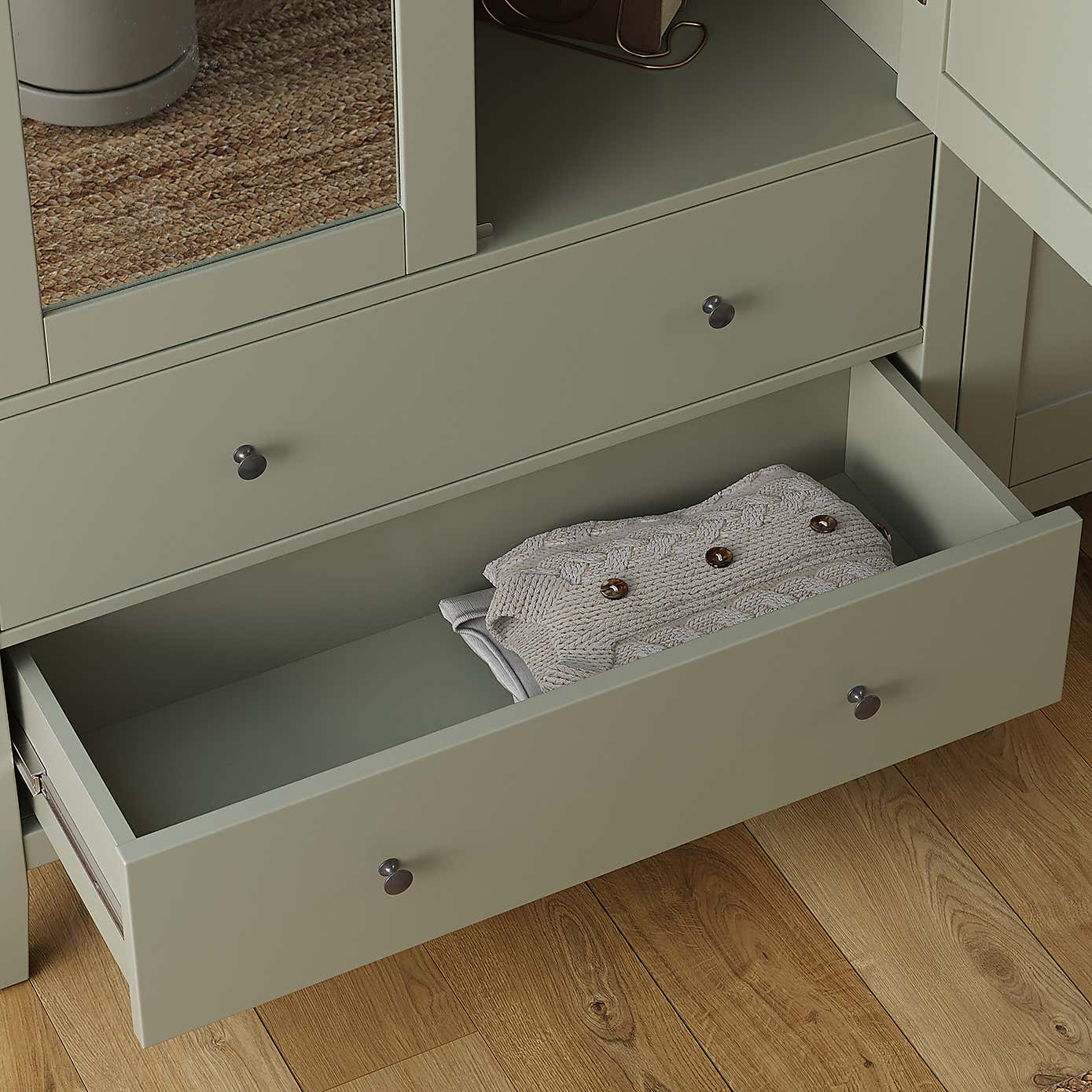 Lynton Mirrored 4 Door Wardrobe