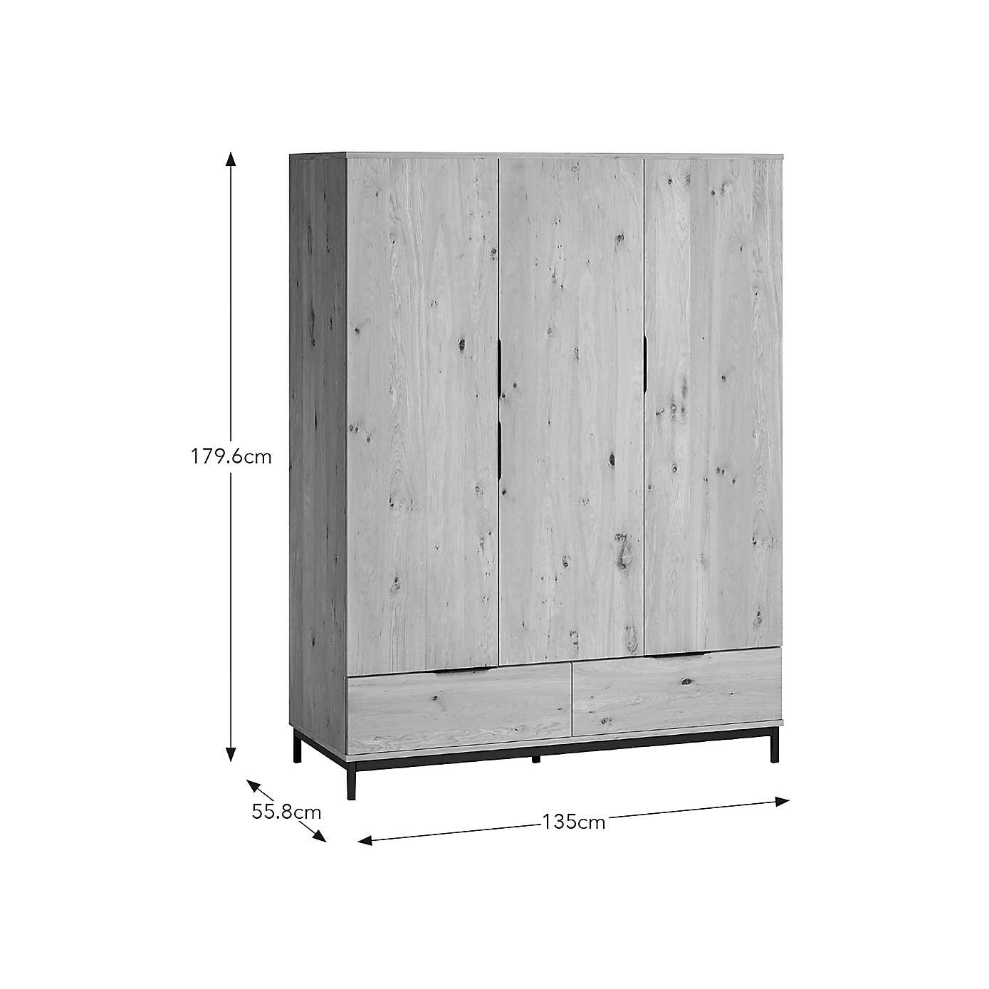 Reynolds Triple Wardrobe