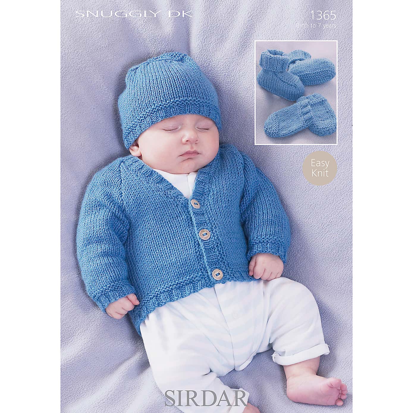 Sirdar 1365 Snuggly DK Baby Knits Leaflet