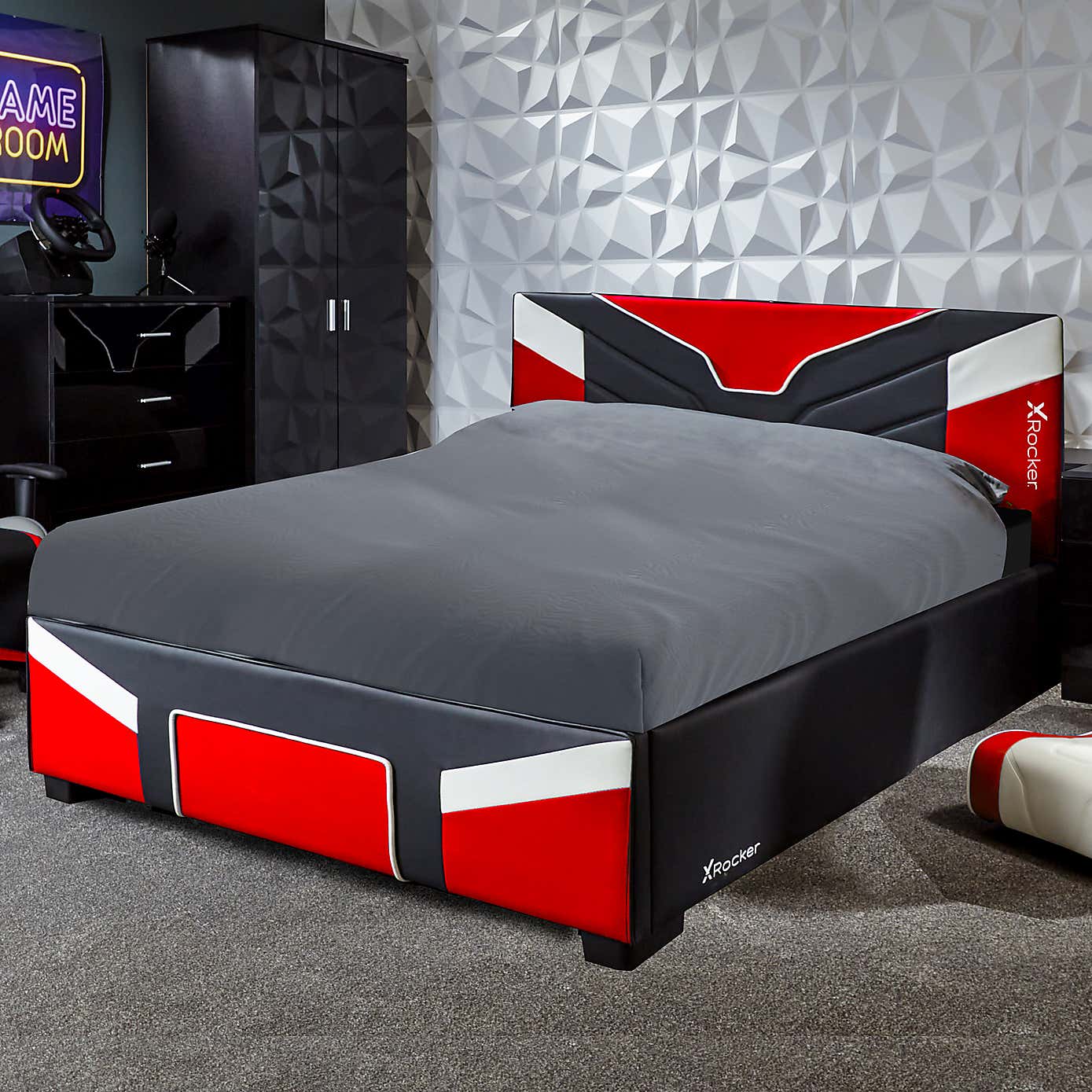 X Rocker Cerberus MKII Ottoman Bed