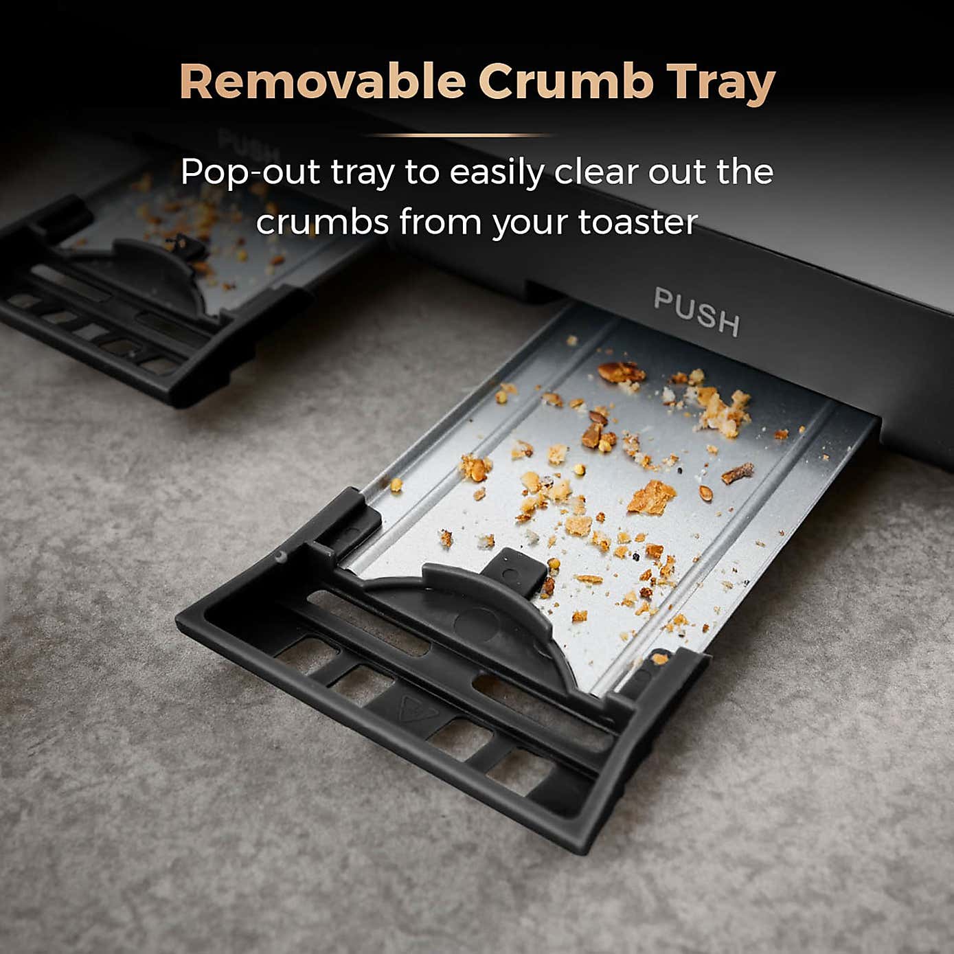 TOWER Cavaletto 4 Slice Toaster