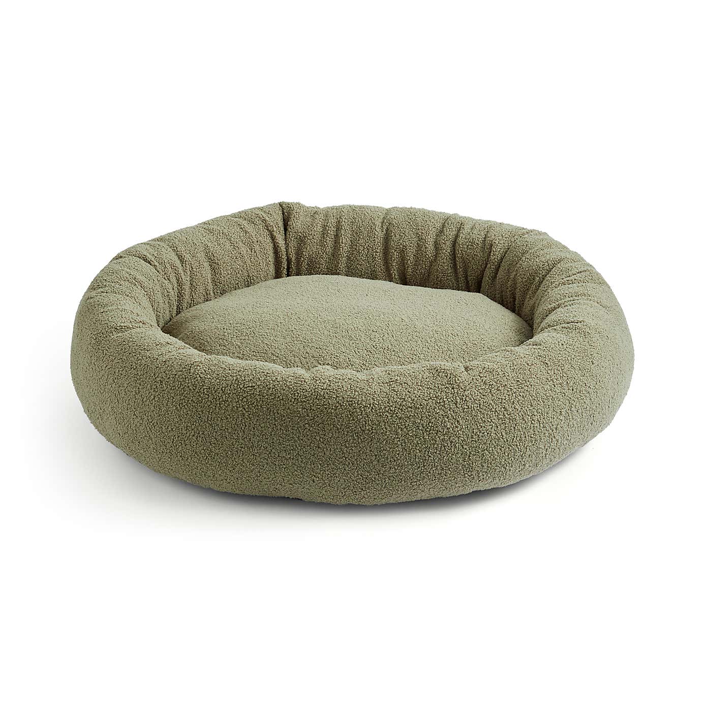 Sherpa Donut Pet Bed