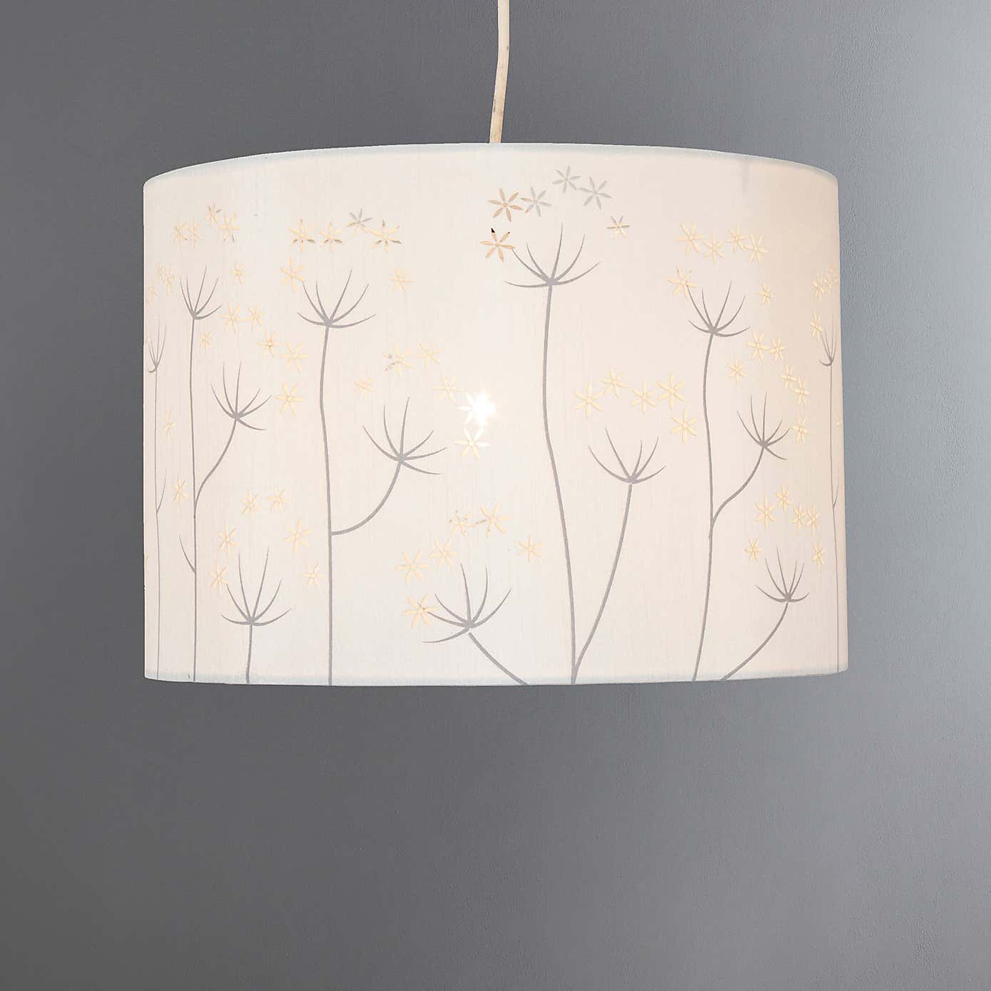 Allium Laser Cut Lamp Shade 30cm Ivory