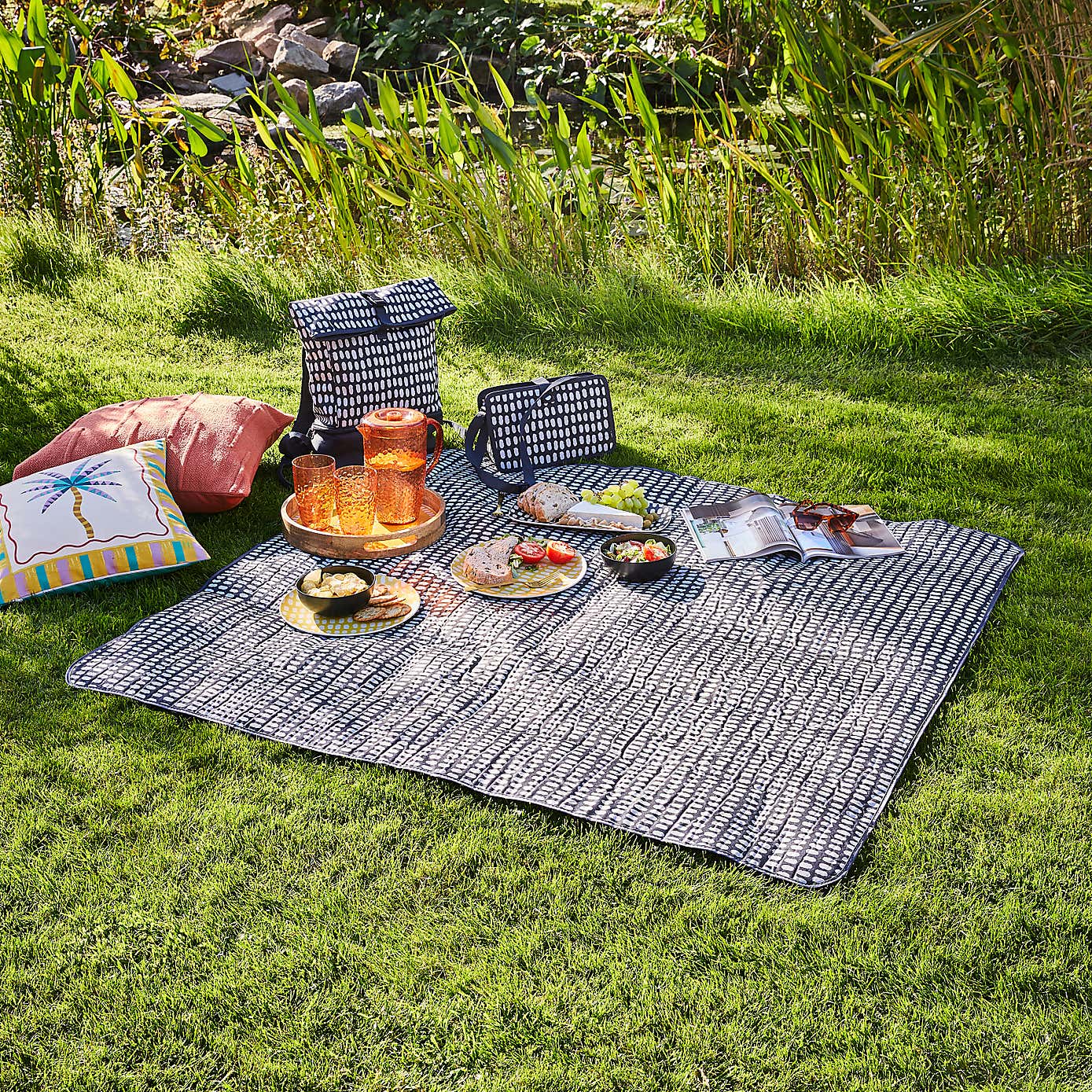 Polka Dot Picnic Blanket