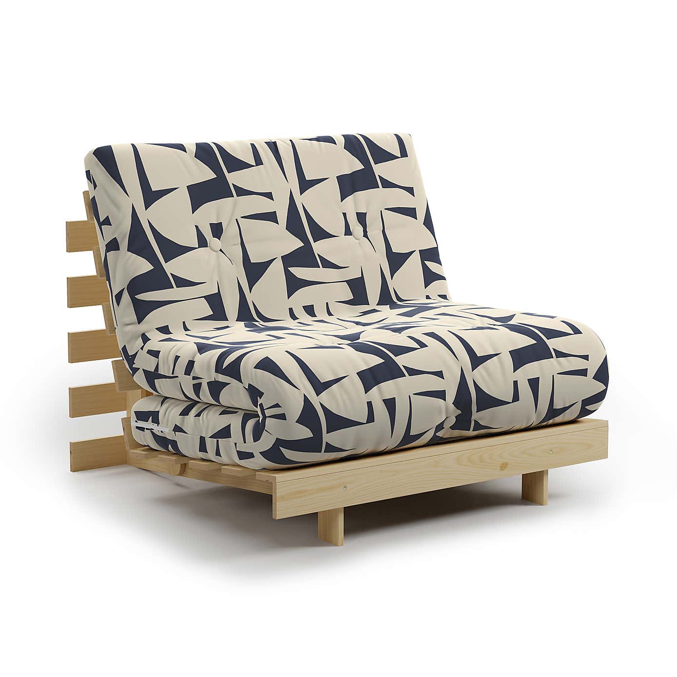 Mito Klipp Single Futon Natural Frame