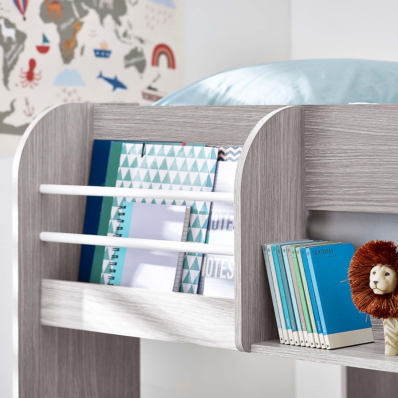 Mars Bunk Bed Frame and Underbed Trundle