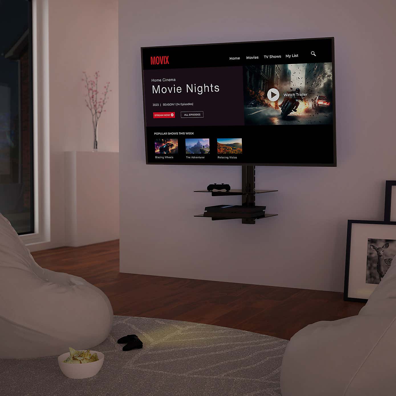 AVF All in One TV Mount