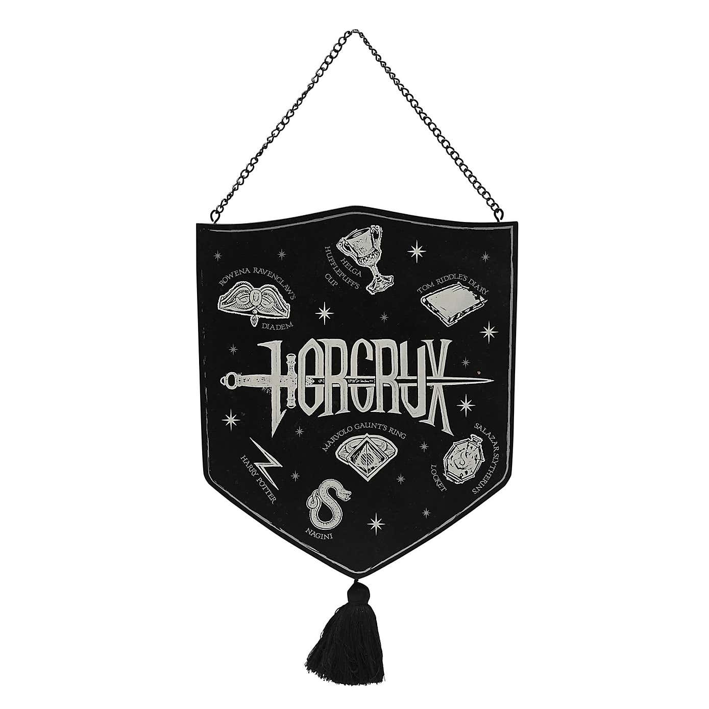 Harry Potter Horcrux Glow in the Dark Hanging Plaque