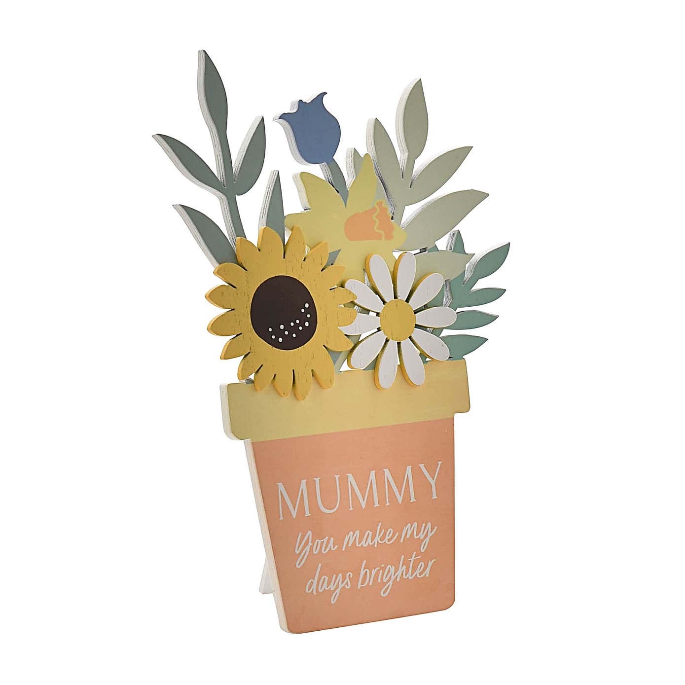 The Cottage Garden Mummy Flower Pot Plaque