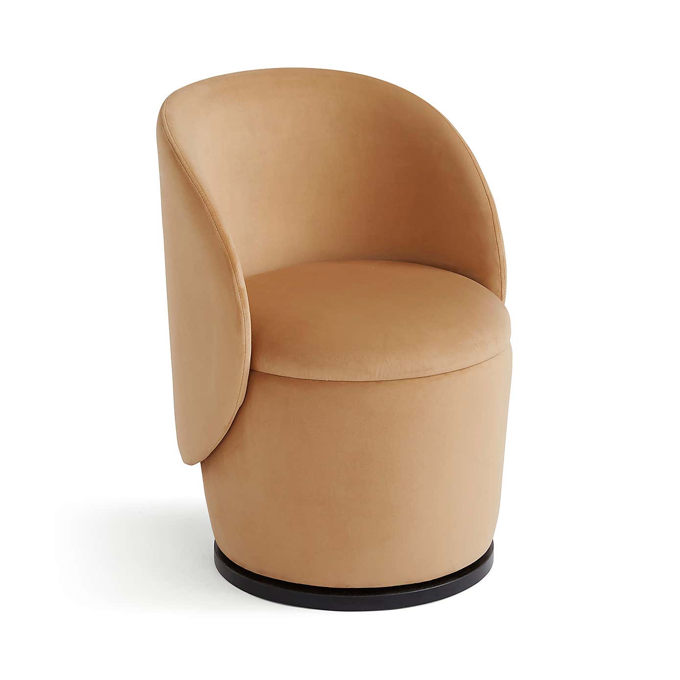 Jaylen Swivel Dining Chair, Velvet