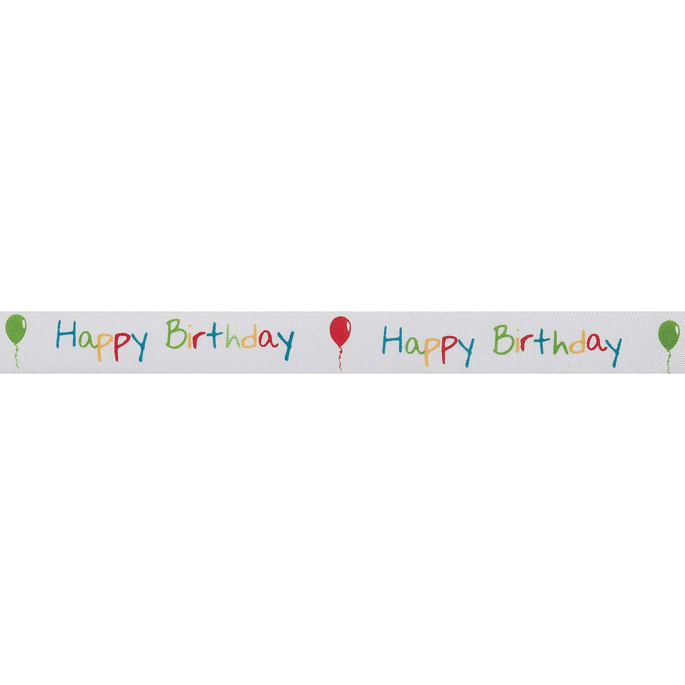 Bowtique Happy Birthday Satin Ribbon