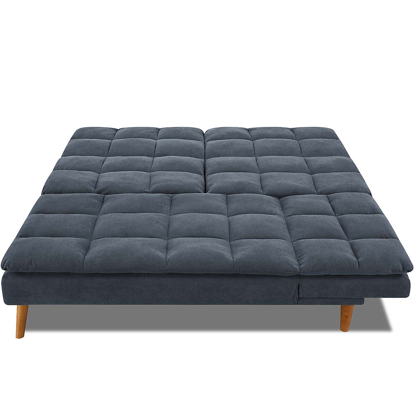 Cloud Fabric Corner Double Sofa Bed