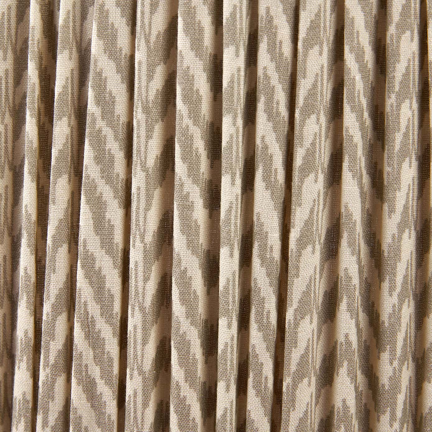 Vienna Chevron Mushroom Pleat Shade