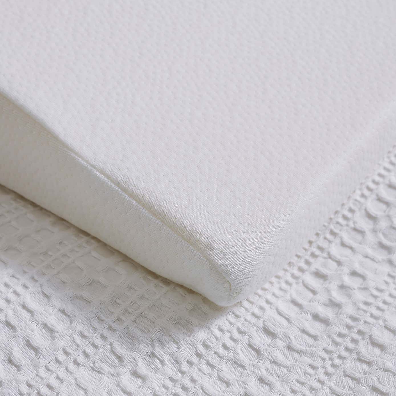 Wedge Memory Foam Medium-Support Back Pillow Small