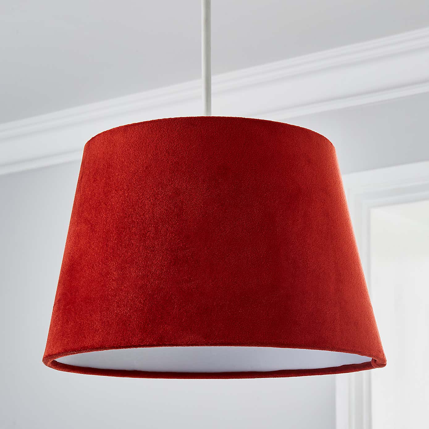 Clara Velvet Tapered Lamp Shade