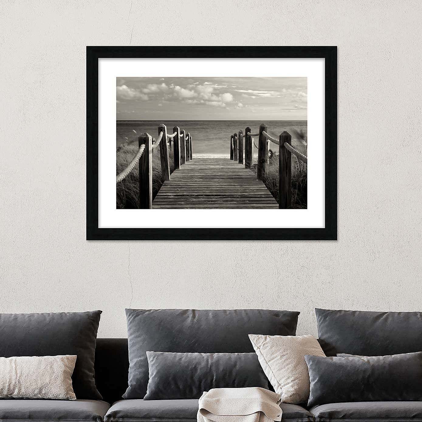 The Art Group Pathway To Paradise Framed Print