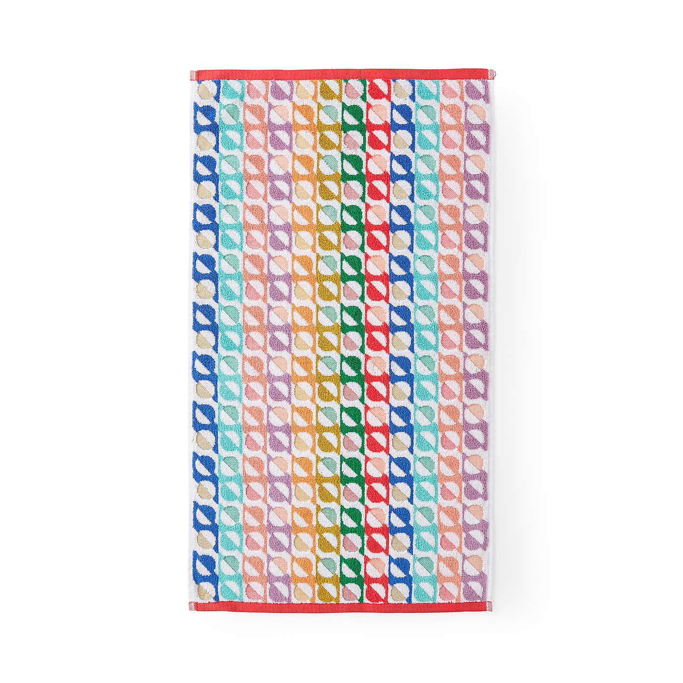Sophie Robinson Rock Candy Geo Cotton Towel